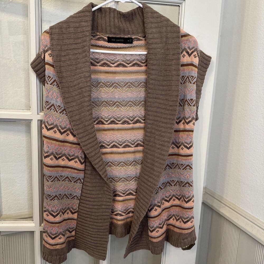 The Limited Sleeveless Cowl Neck Sweater Women's XS
